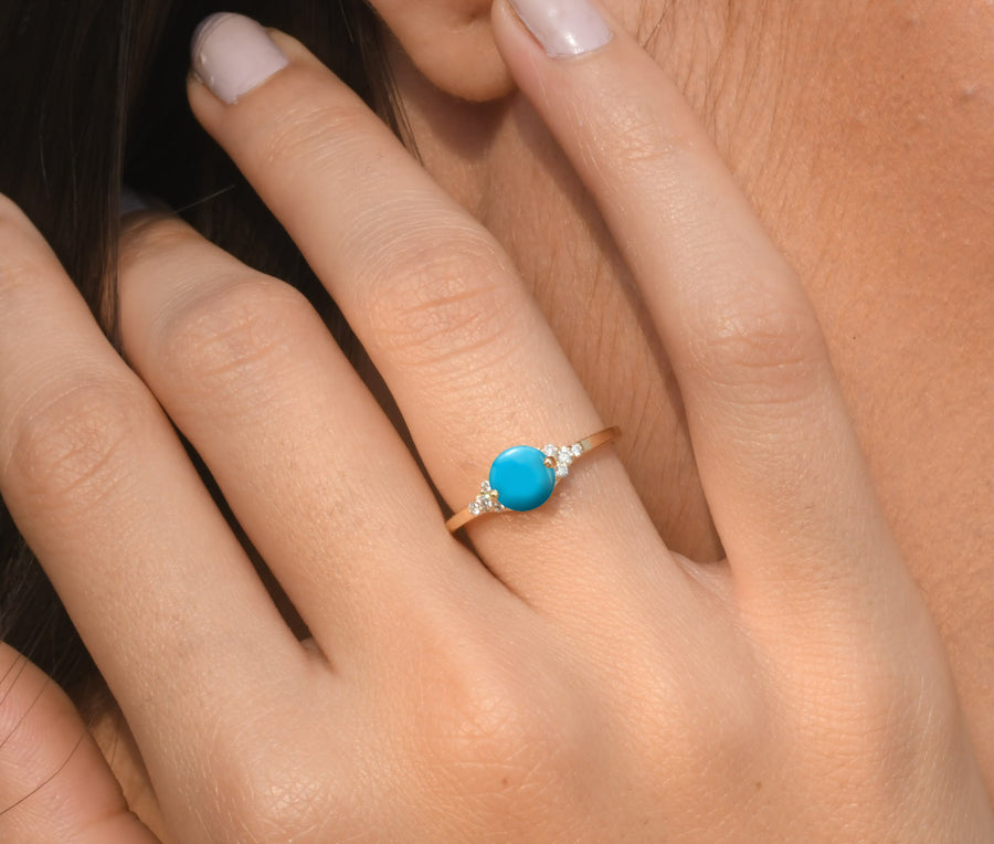 Limelight Turquoise Ring