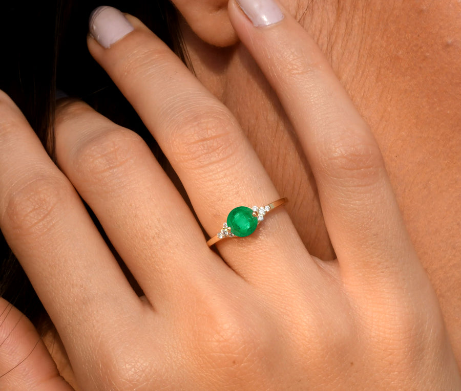 Limelight Emerald Ring