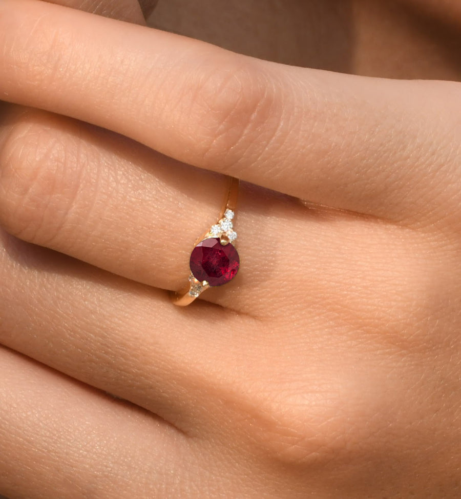 Limelight Ruby Ring