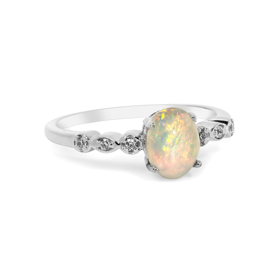 Someday Opal Engagement Ring