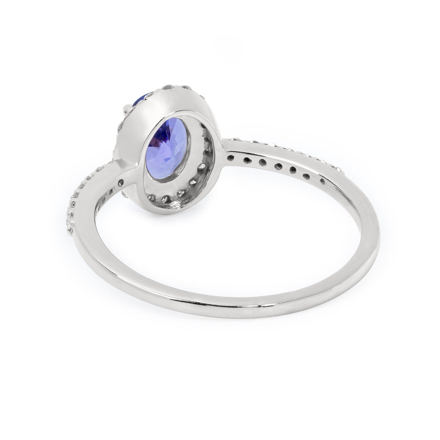 Essence Deep Blue Tanzanite Ring