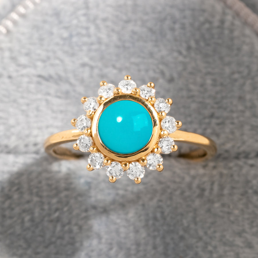 Turquoise Sun Ring