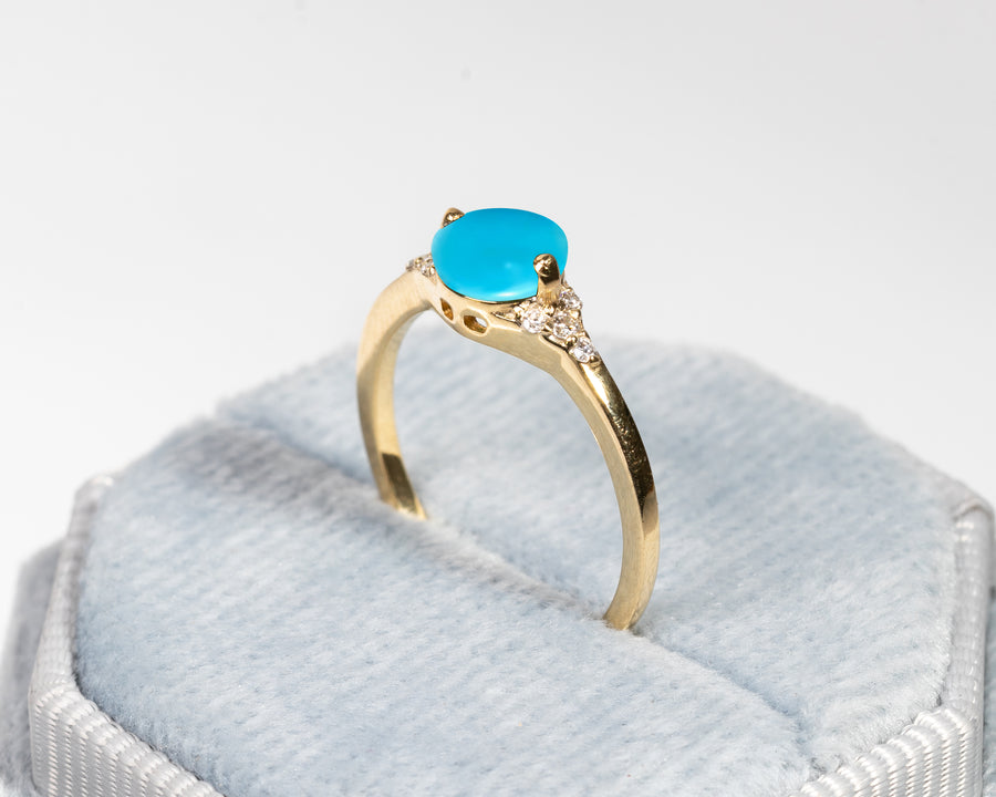 Limelight Turquoise Ring