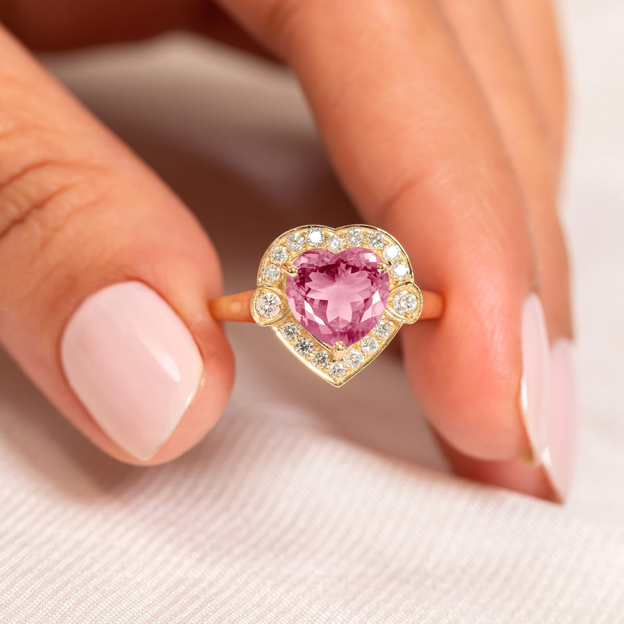 Winsome Pink Tourmaline Ring