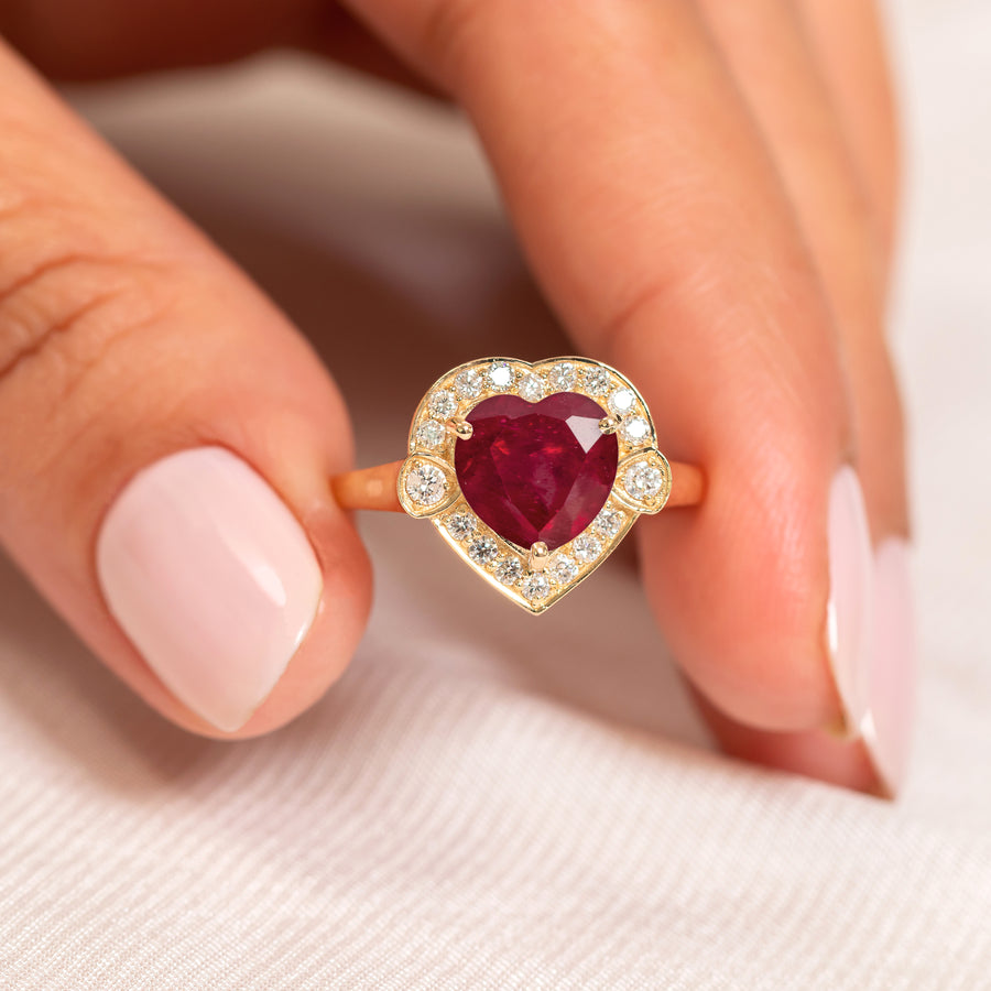 Winsome Ruby Ring