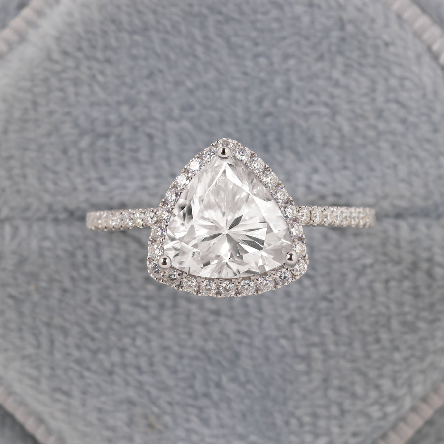 Tracy Moissanite Ring