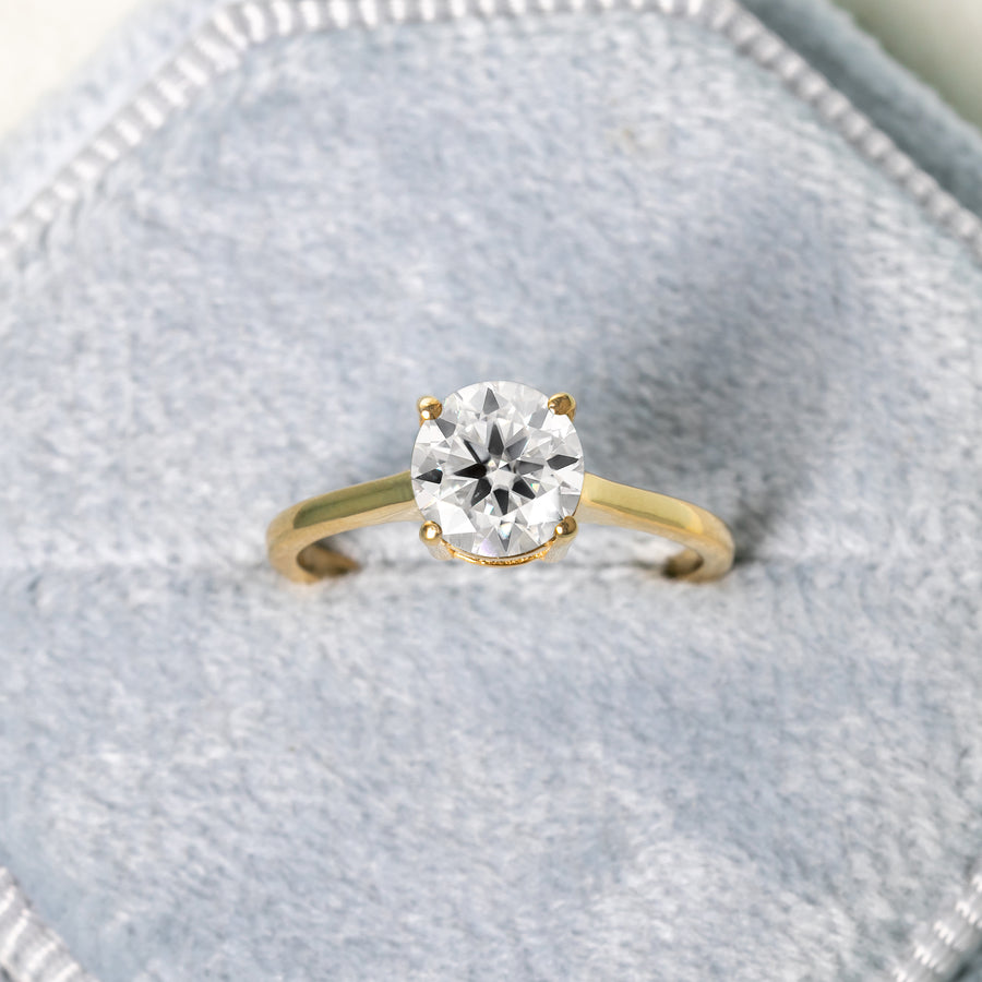 Blushing Lab Diamond Ring