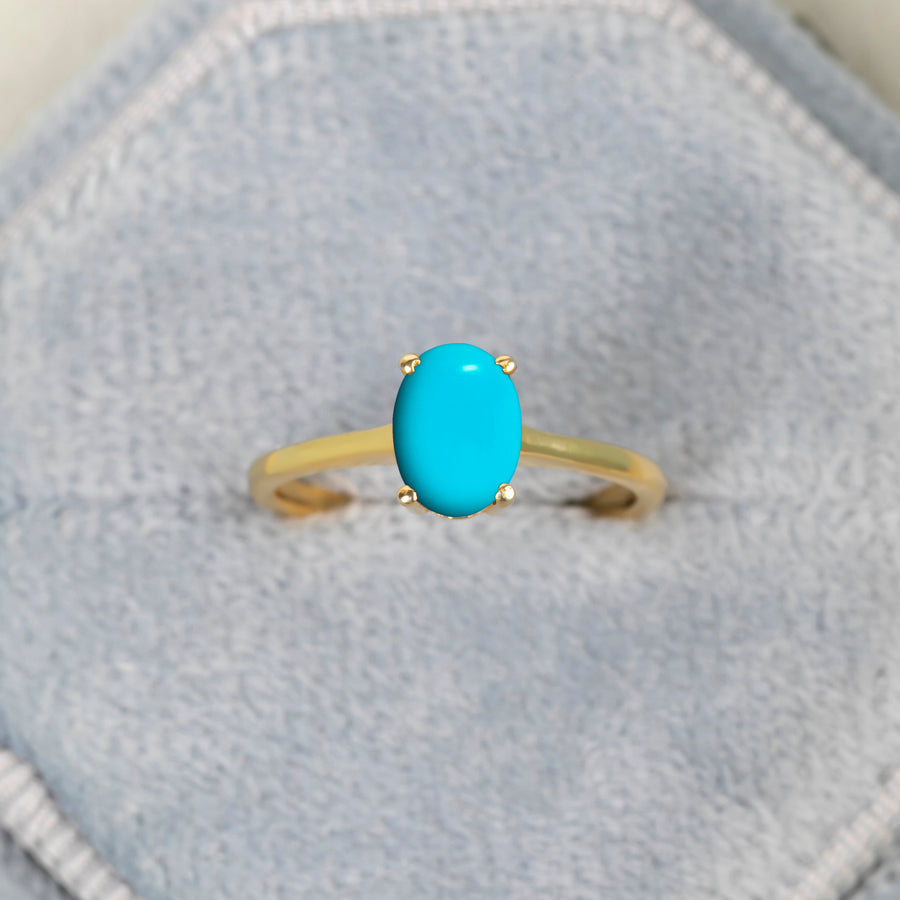 Glowing Turquoise Ring