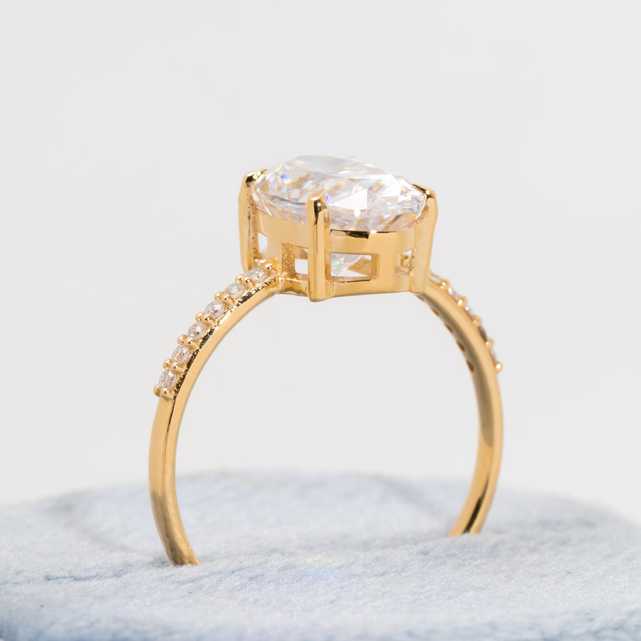 Ageless Lab Diamond Oval Ring