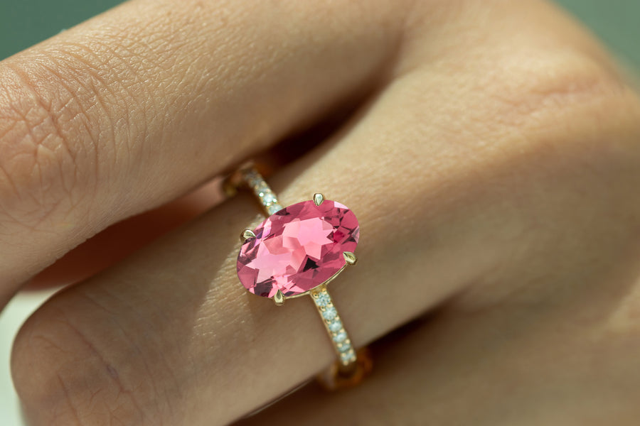Ageless Pink Tourmaline Ring