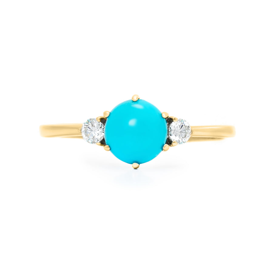 Cosset Turquoise Gold Ring