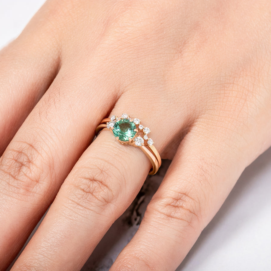 Green Tourmaline Ring For Women
