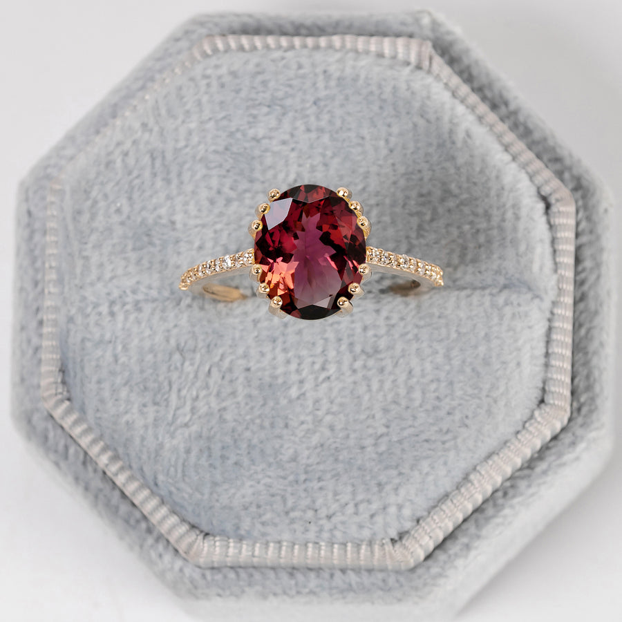 Eva Pink Tourmaline Ring
