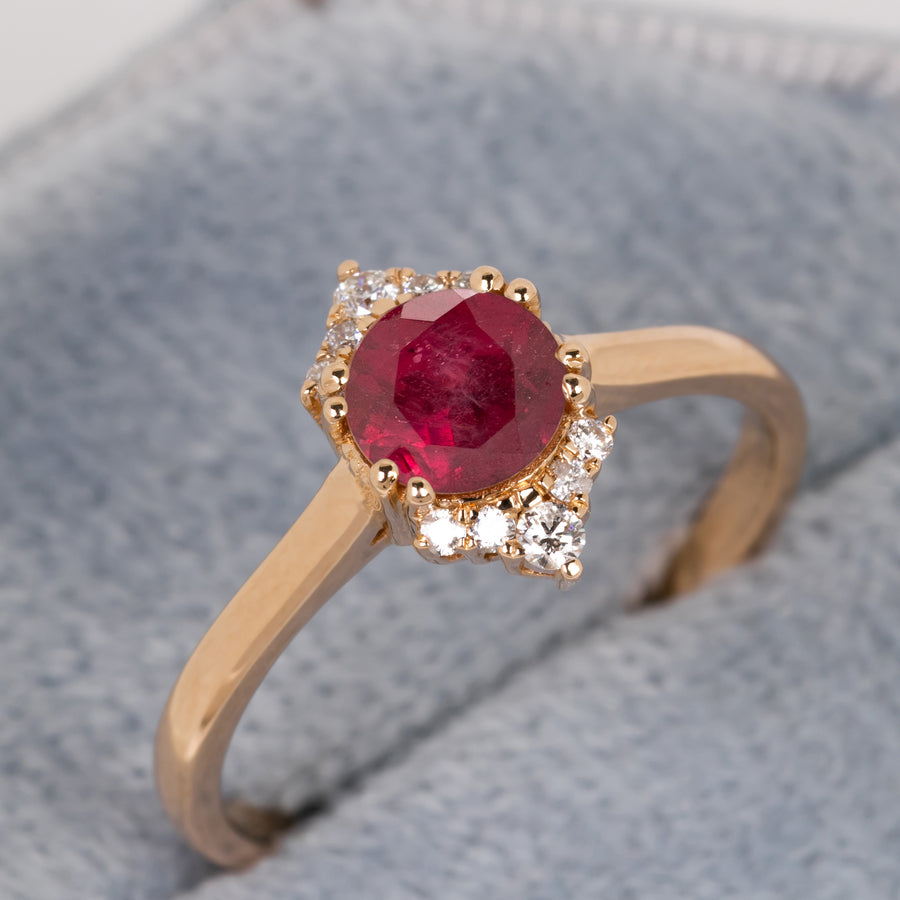 Amour Ruby Ring