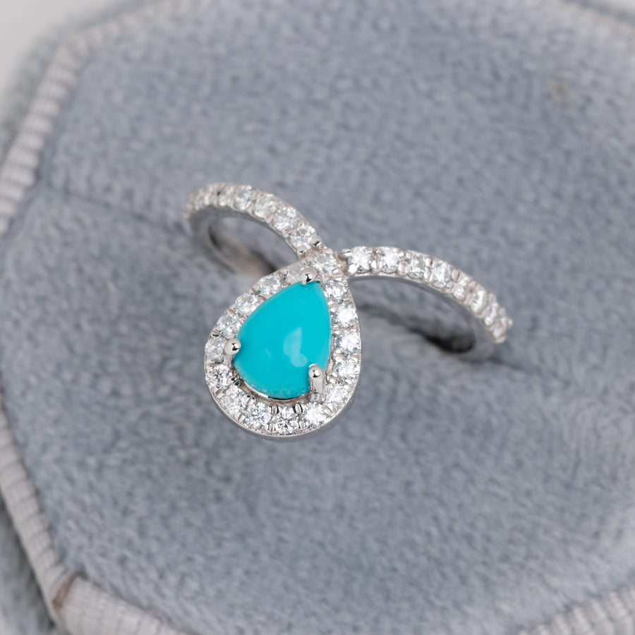 Sonora Turquoise Gold Ring