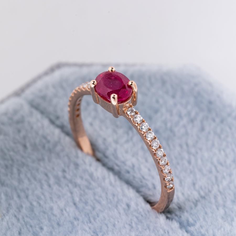 Divine Ruby Ring