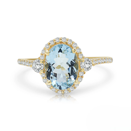 Lady Aquamarine Ring