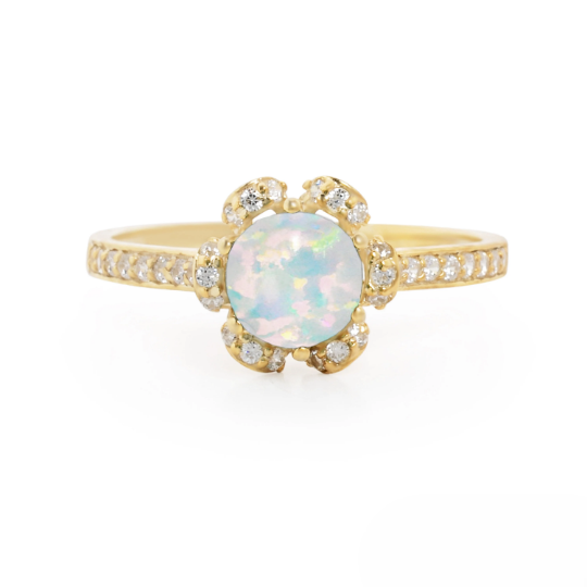 Blossom Opal Ring