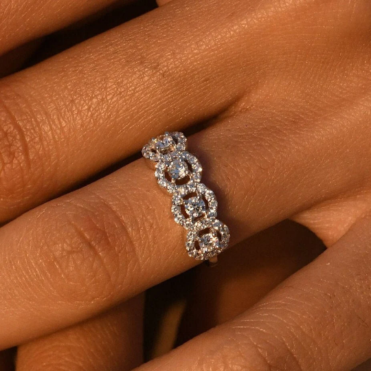 Diamond Wedding Ring Gold