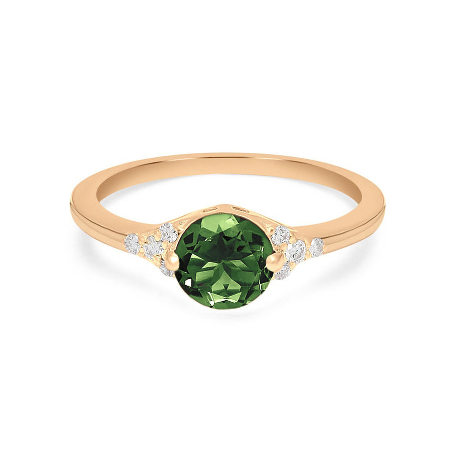 Handmade gemstone ring, perfect gift for fiancée