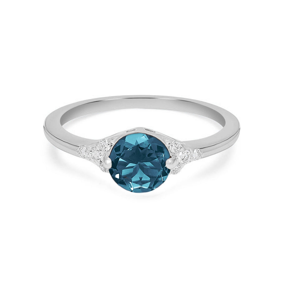 Handmade proposal ring in solid gold