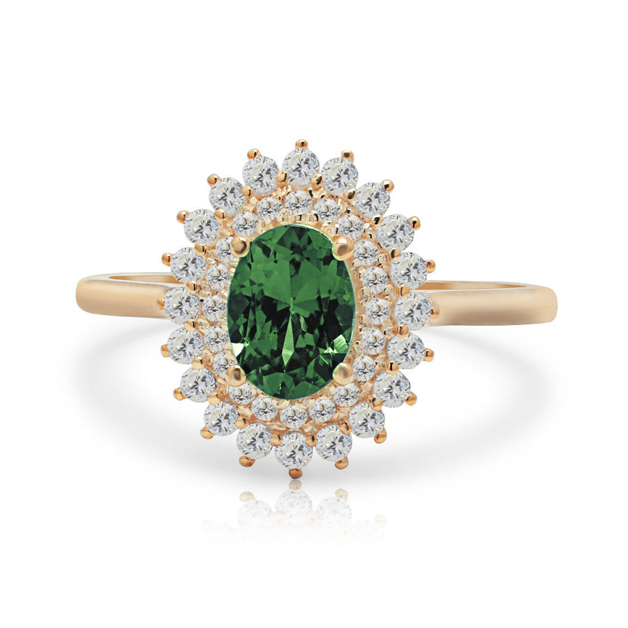 Relish Green Tourmaline Ring