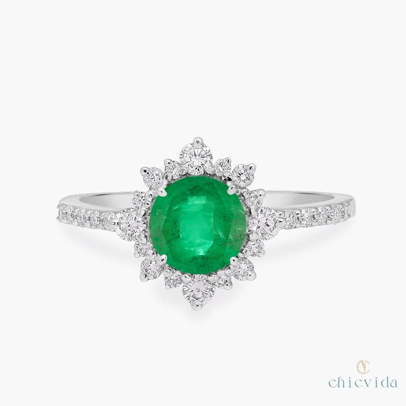 May Birthstone Ring For Women