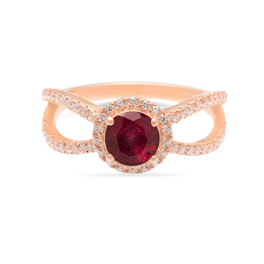 vintage ruby ring