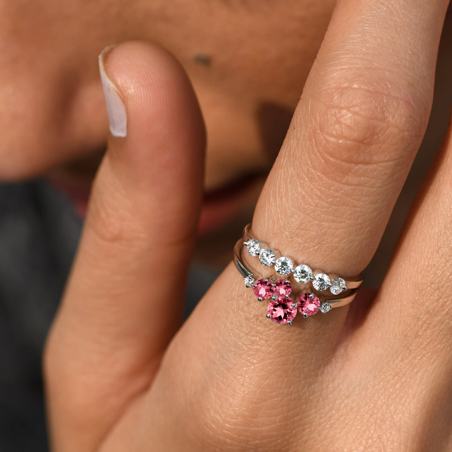 pink engagement ring