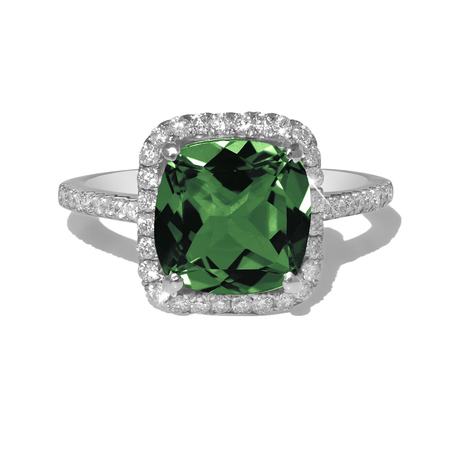 tourmaline halo proposal ring