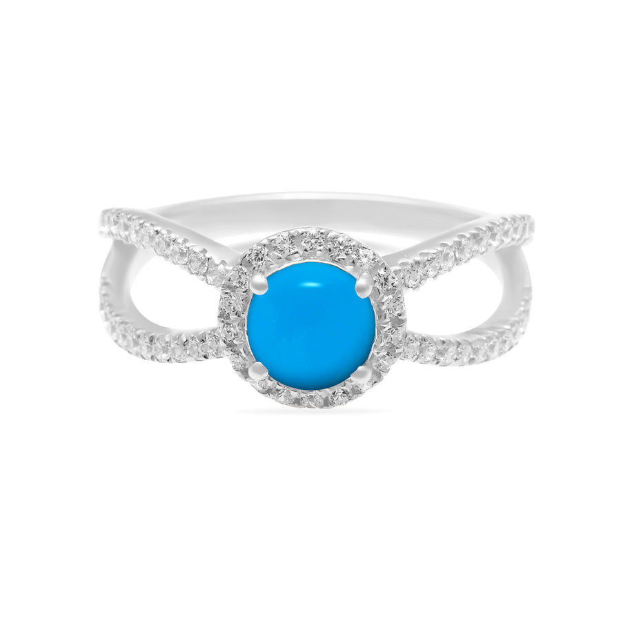 natural turquoise ring