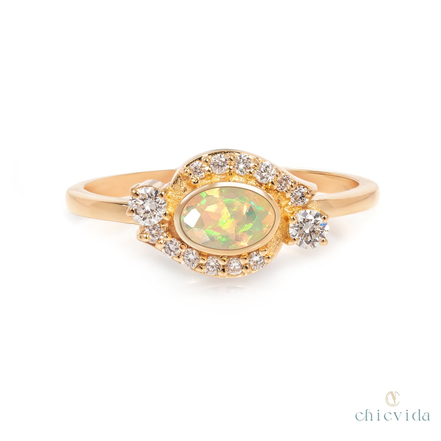 Ace Opal Ring
