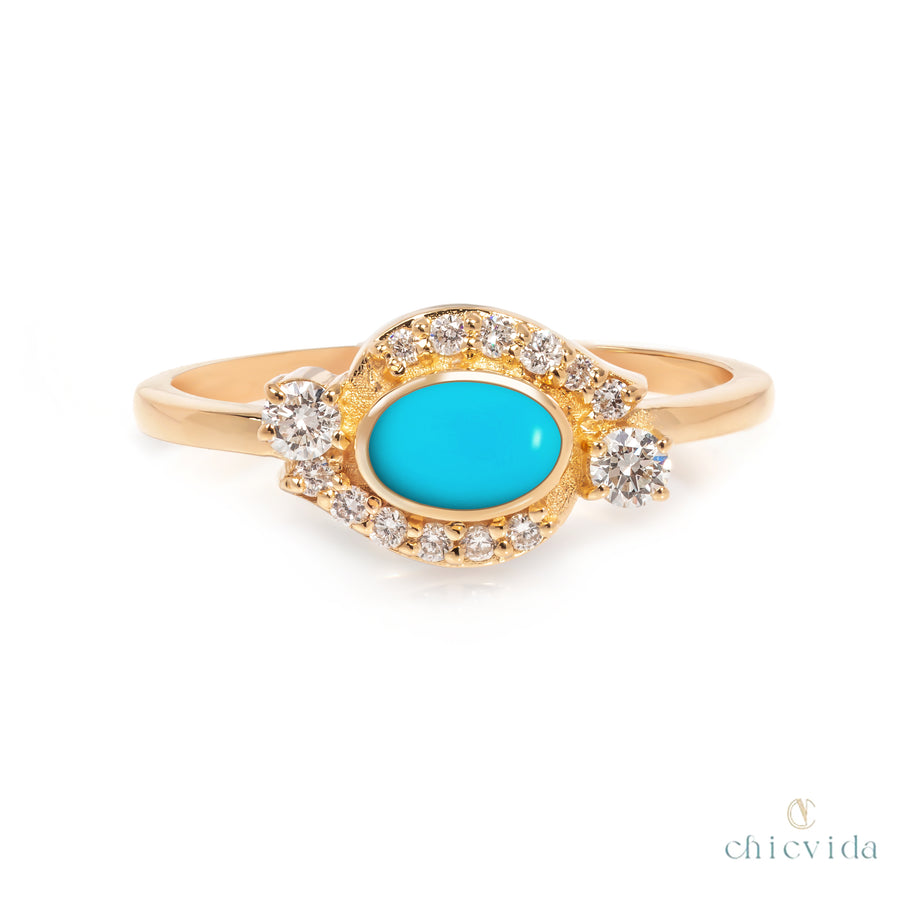 Ace Turquoise Ring