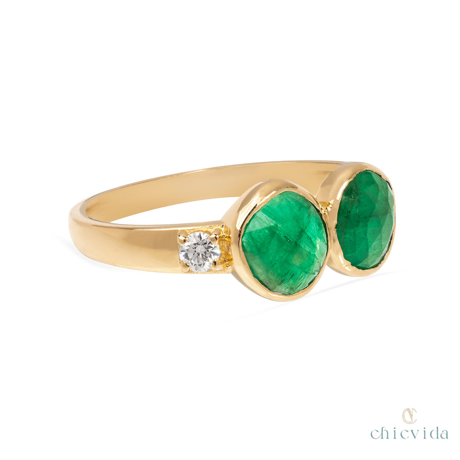 Bling Emerald Ring