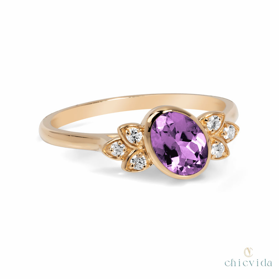 Pastel Amethyst Ring