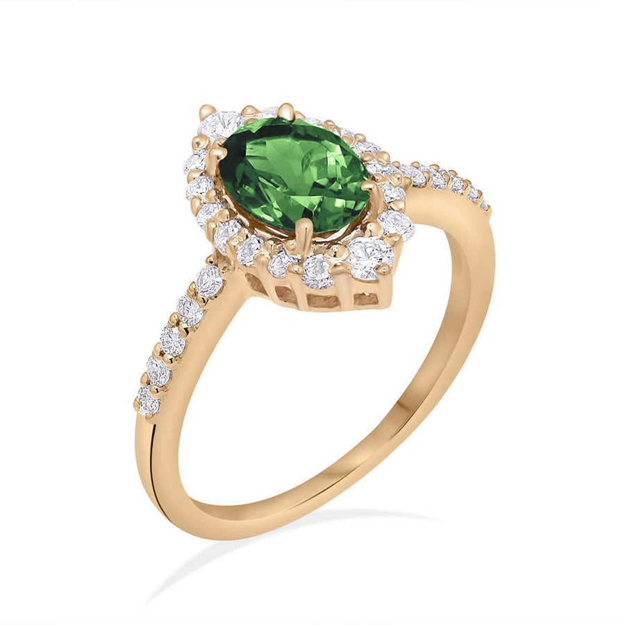 Soiree Green Tourmaline Ring