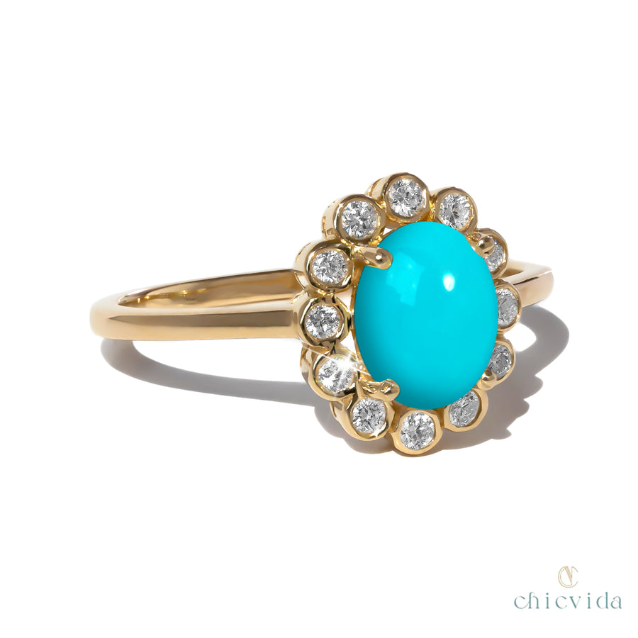 Feston Turquoise Ring