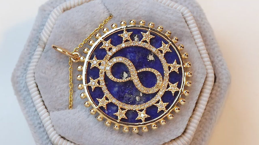 Infini Lapis Lazuli Pendant