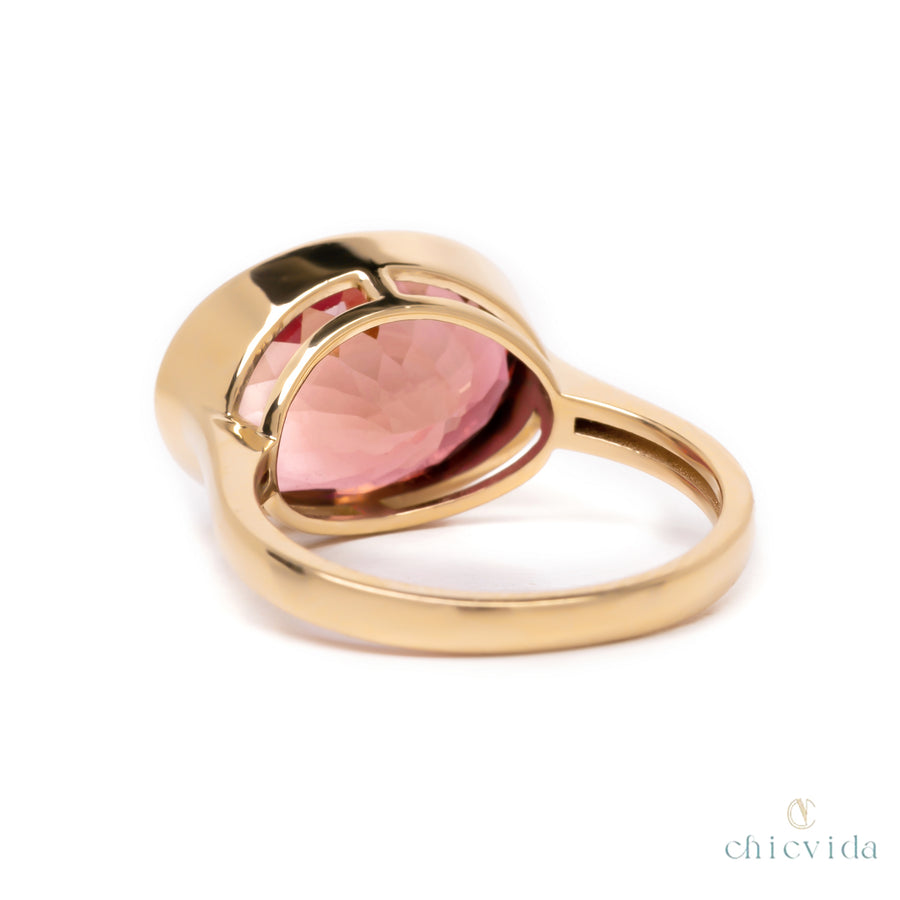 Gala Pink Tourmaline Ring