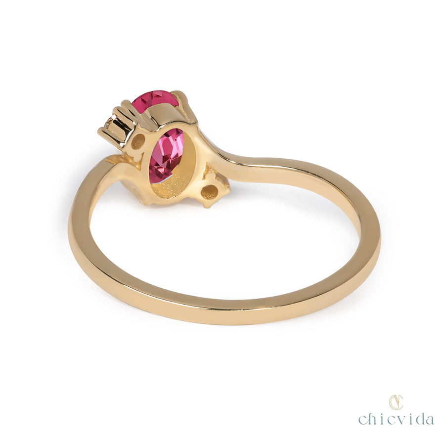 Bella Pink Tourmaline Ring