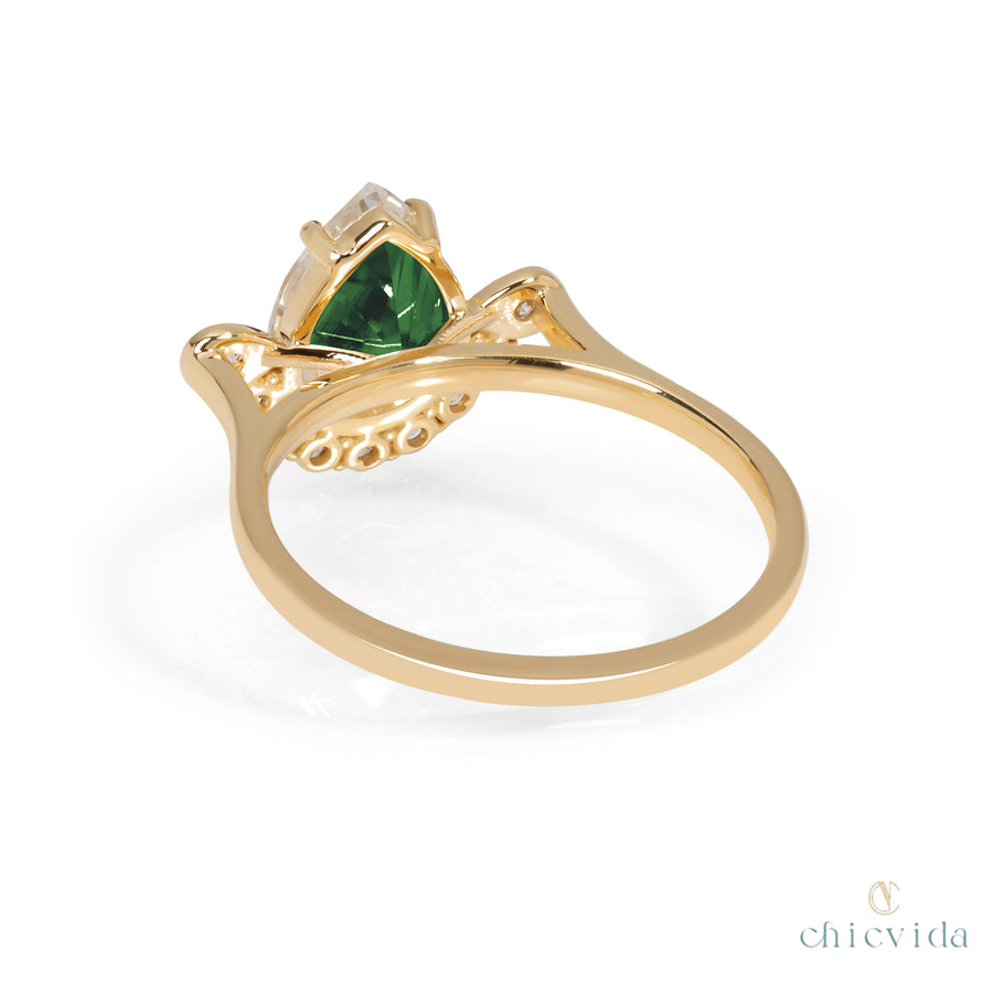 Deary Green Tourmaline Ring