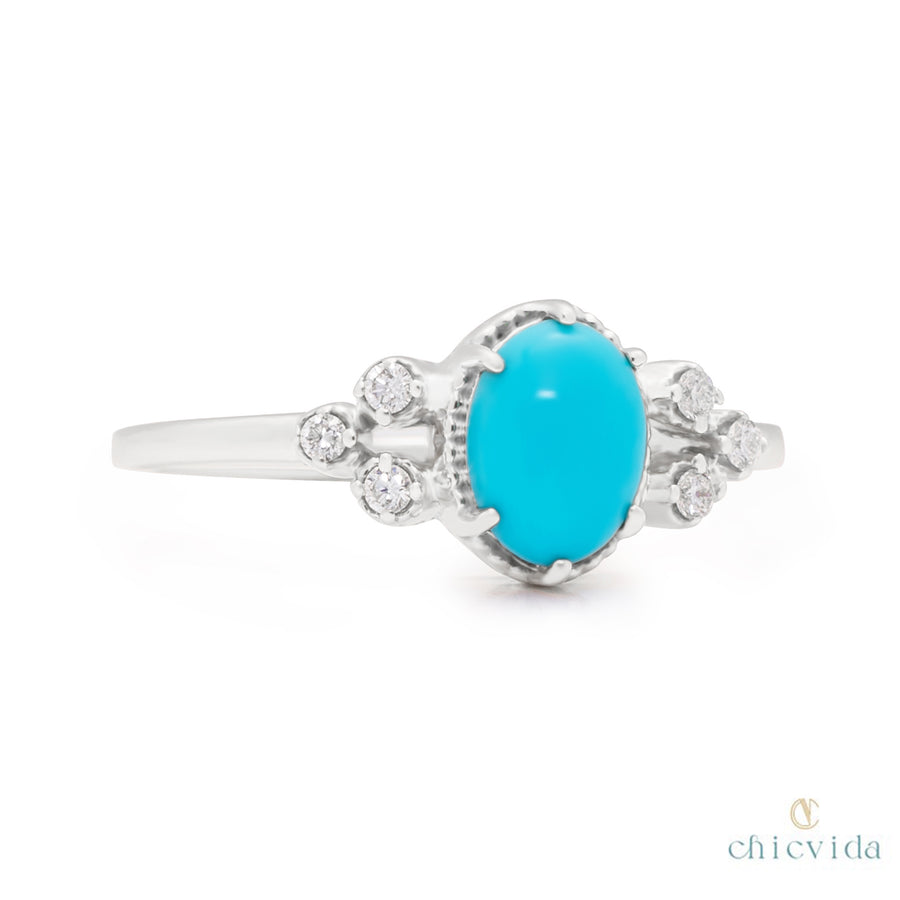 Symphony Natural Turquoise Ring