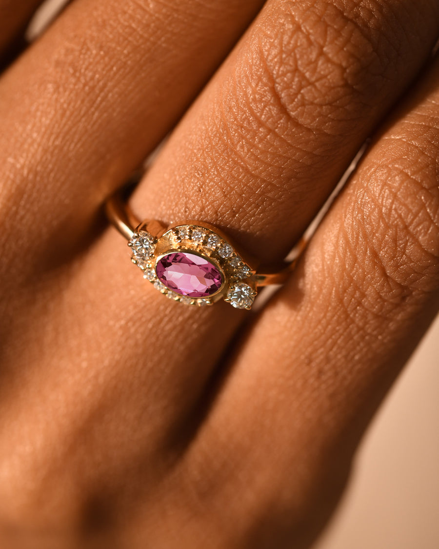 Ace Pink Tourmaline Ring