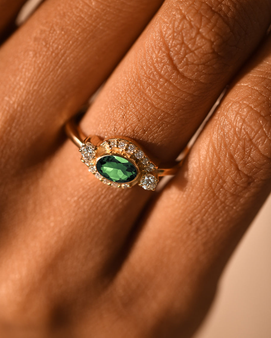 Ace Green Tourmaline Ring