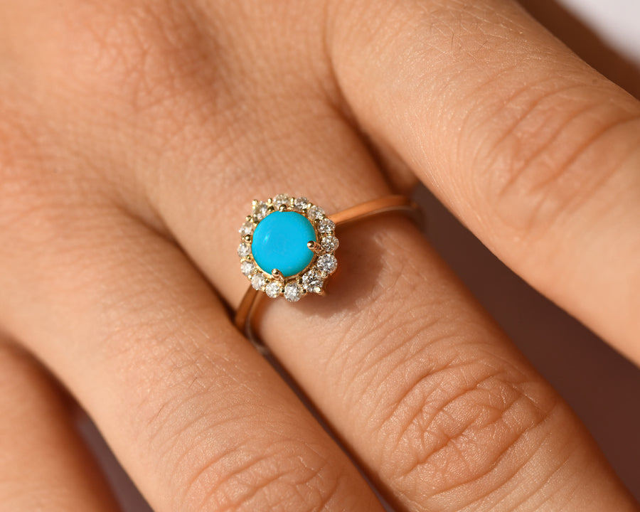 Radiance Turquoise Ring
