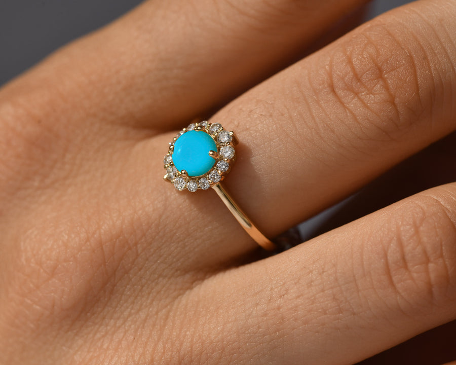 Radiance Turquoise Ring