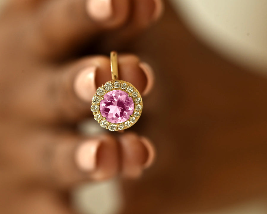 Aureola Pink Tourmaline Ring