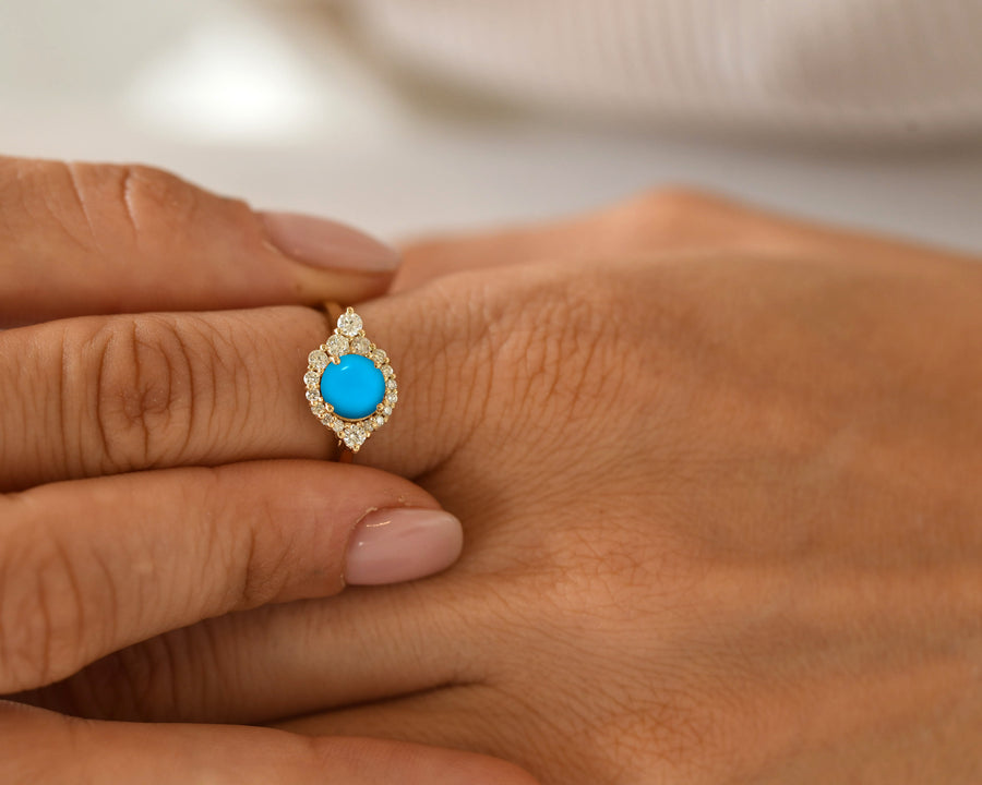 Wander Turquoise Ring