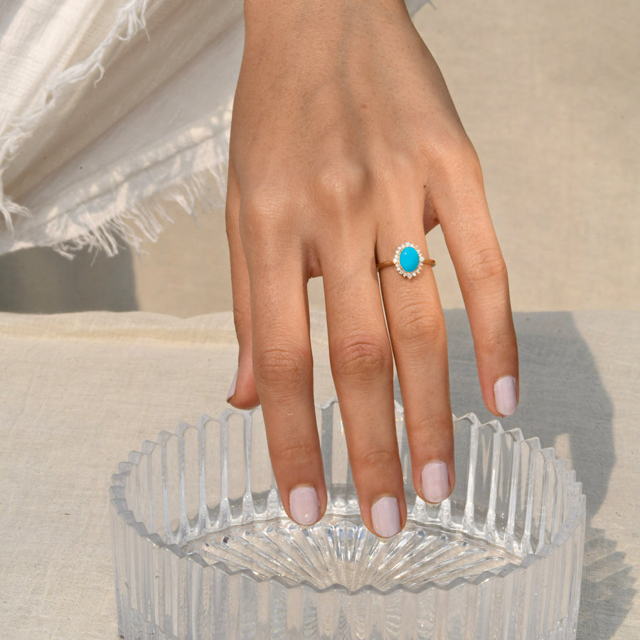 Sunshine Turquoise Ring