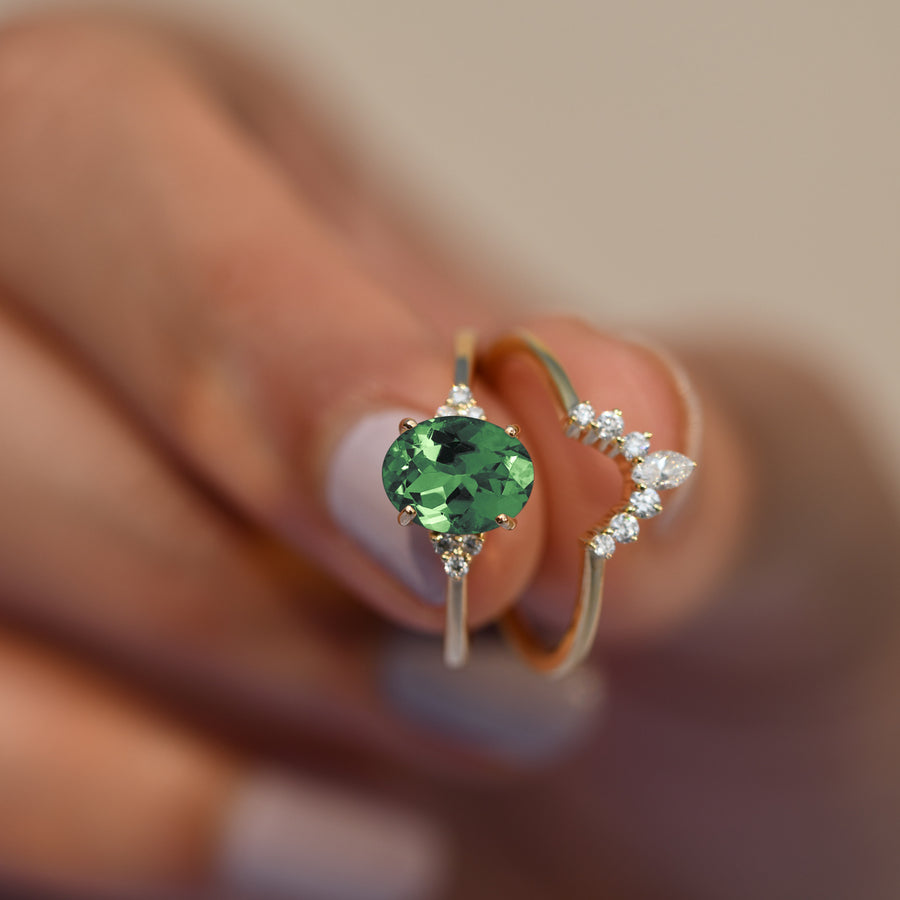 Faraway Green Tourmaline Ring